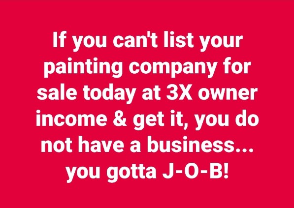 The TRUTH About Equity & Selling a Painting Business 18
